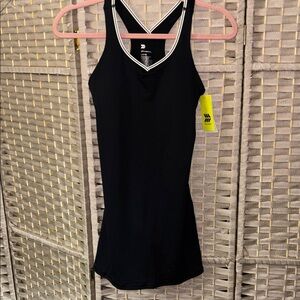 All in Motion Black Racerback Tank Top